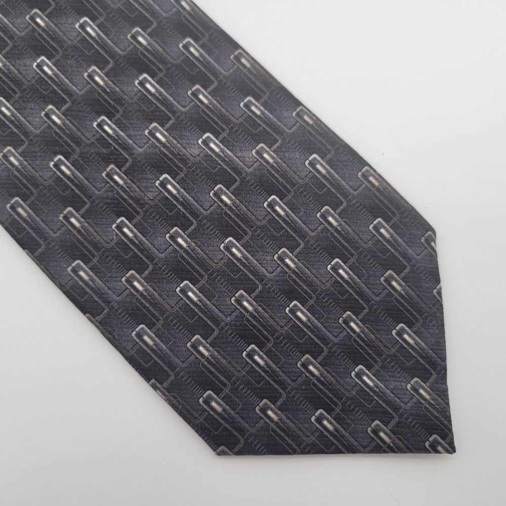 Botany 500 Silk Zip Tie Black OS